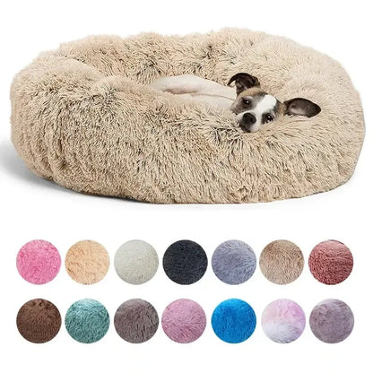 Round Cozy Pet Bed