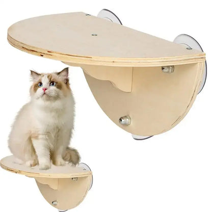 Space-Saving Cat Window Perch